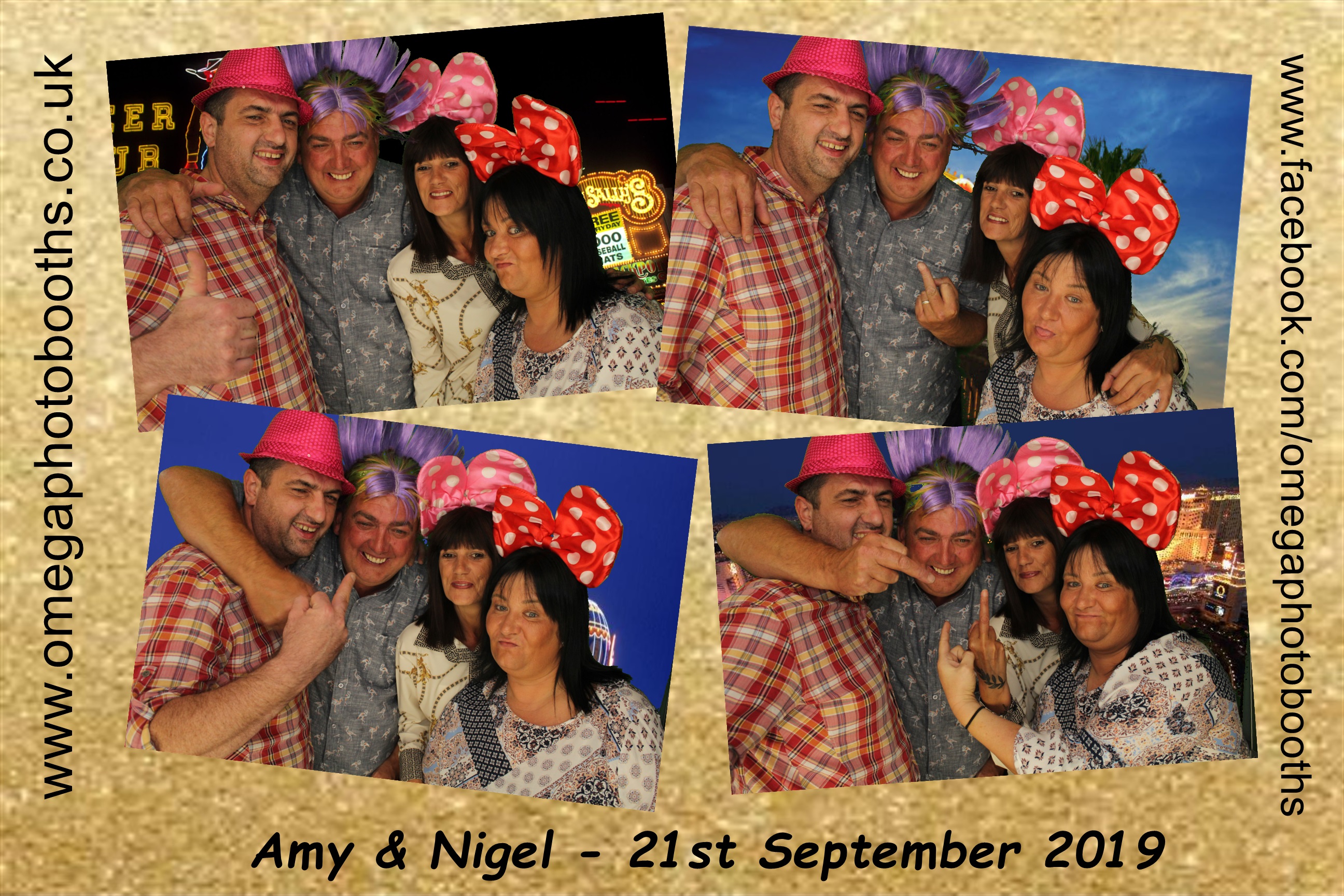 Amy & Nigel | View more photos from the event at gallery.omegaphotobooths.co.uk/u/Omega-Photobooths/Amy-Nigel